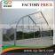 Big aluminum frame clear pvc shelter curved tent 25x30m on sale