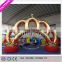 Beautiful golden decoration wedding arch, inflatable wedding door, CE passed inflatable arch
