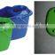 14L mop bucket,mop bucket with wheels,mop bucket with printing,plastic water bucket