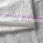 2016 plain white flower cotton fabric, cotton fabric for t-shirt
