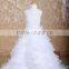 FG25 Latest Full-Length Ball Gown White Lace Flower Girl Dress Patterns For 5 7 Year Olds Girls