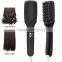 2016 high quality LCD electric brush that straightens your hair