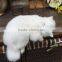 Simulation cat Home Decoration doll stuffed white cat life like