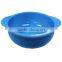 Non- toxic silicone handle kids food bowl