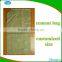 White Grey Green 25kg 50kg pp woven flour/rice/grain bag/sack with strips for sale