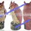 Great Horned Owl Predator Decoy Home Depot Plastic Owl for Bird Control Shine,With solar panels and batteries