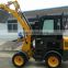 AS908 Compact wheel loader CS908 hydrostatic with 4-way quick hitch and variable piston pump
