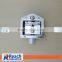 Stainless Steel Flush Mount Key-Locking Recessed T Paddle Handle Lock