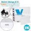 High power For iPhone6 iPad Samsung Smart Phone USB charger 40W 5V 8A 5 Ports USB Charger,home charger,travel charger,