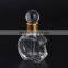 Hot selling wedding gifts 10ml apple shaped refillable perfume glass bottles for essential oil packaging