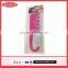 wide tooth hair plastic colorful bath shower comb with hair band