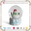 Resin Winter Snowman Glass Snow Ball,Polyresin Snowman Glass Snow Globe,Diameter 6.5cm 8cm 10cm 12cm Glass Snow Globe