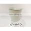 cheap stock 3 inch outdoor chinese bonsai herb plant white small decorative flower pots with low minimun order quantity