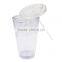 250ml Wholesale IML Label Disposable Clear Plastic Drinking Cup,Take Away Coffee Cups