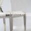 New design!!! stainless steel obcordate chair