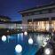 LED Ice RGB colourful balls for swimming pool/plastic Material led balls