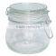 Locking lid snacks storage glass container hemertic