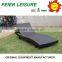 Portable kd aluminium sun lounger with hot market