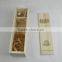 2016 Wholesale cheap wooden single bottle red Wine box
