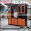 Hot sale kitchen design philippines metal kitchen cupboard