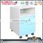 Hotel furniture metal drawer cabinet movable cabinet 2 drawer storage cabinet