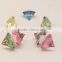 clear acrylic diamond shape crystal bead accessories hanging wedding decorations