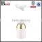 luxury 30ml 50ml 80ml 100ml 120ml white acrylic cosmetic cream bottle double wall plastic lotion container with pump