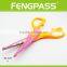 S5-1019 7 inch 2Cr13 Stainless Steel Blade With Colorful Plastic Handle Art Scissors