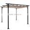 3x3m Durable Pavillon Garden Metal Pergola