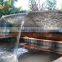 Garden water fountains outdoor stone wall waterfall fountains