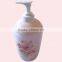 Beautiful plastic bottle with pump dispenser