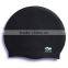 Plain Design Adult Pantone Color Silicone Swim Hats