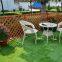 30x30cm interlocking antibacterial artificial plastic grass floor tile with permeable backing for garden landscaping