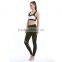 Women's Mesh Panels Stretchy Workout Sports Gym Yoga Leggings With Custom Logo