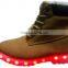 Wholesale martin boots led light up boot shoe for women