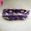 Gold Polka Dot Baby Headband Knotted Bow Baby Head Wraps Jersey Knit Kids Turban Head Wraps Top Knot Headband