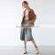 plain girls jacket loose style fashion design with zipper