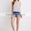 Summer U Neck Henley Sexy Girl Tank Top