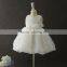 New White Girls Lovely Wear Cheap Wholesale Children Frocks Design Girls Flower Party Dresses Fluffy Baby First Communion Dress
