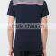 China wholesale midnight blue cotton striped polo shirts wholesale china