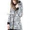 Ladies Printed Hooded Quilting Jacket