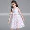 Hot sells kids fancy flower dress baby girl summer dress#LM8803