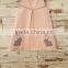 Girl Pinafore Dress Kids Easter Bunny Pink Dress