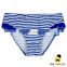 Summer New Model Design Fluorescence color Striped Halter Separable Type Teen Girl Bikini Bra Swimwear