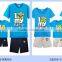 casual family couple t-shirts+shorts design family set clothes