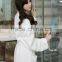 Microfiber hotel white bathrobes