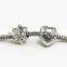 Cuentas de bricolaje,Pretty Various Jewelry Making Beads Silver Spacer Beads for DIY Accessories