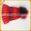 Rational Construction Knitted Bobble Two tone gradient Hat Winter Beanie