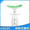 Neck Skin Tightening Device Remove Wrinkle With LED Light and Magnetic heat Therapy Vibration Massager