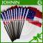 Wholesale Polyester Custom 12*18 Inch National Country Hand Flag